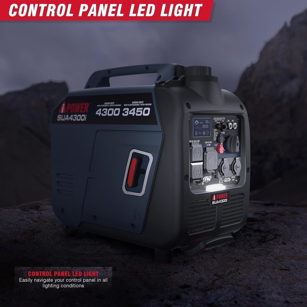A-iPower 4300-Watt Inverter Generator