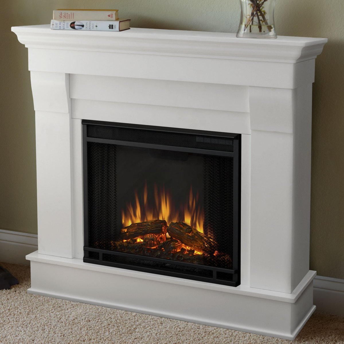 Real Flame Chateau Electric Fireplace
