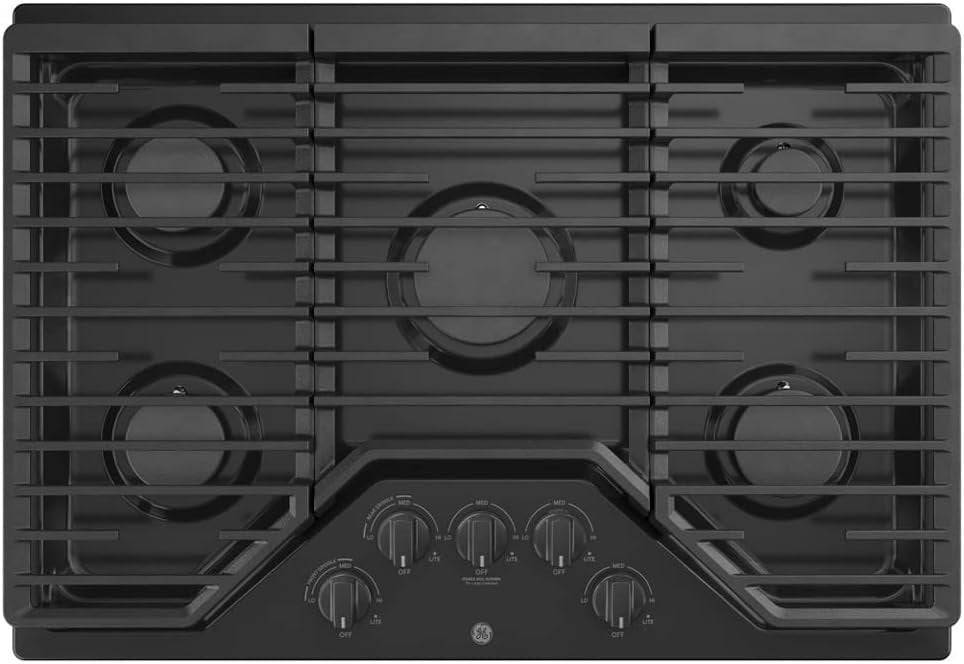 GE 30″ Built-In Gas Cooktop JGP5030DLBB