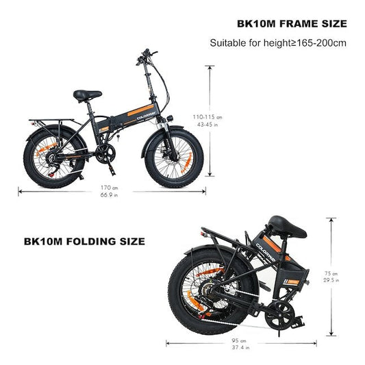 Colorway ORANGE Electric Bike