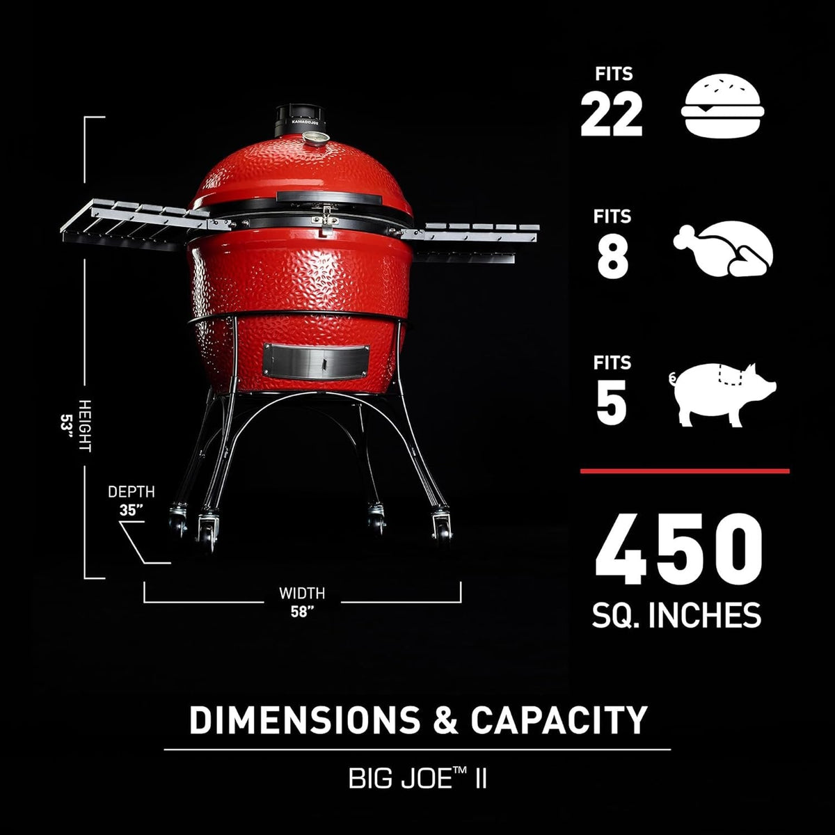 Kamado Joe Big Joe II Grill