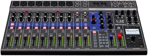 Zoom L-12 -Channel Mixer – Powered