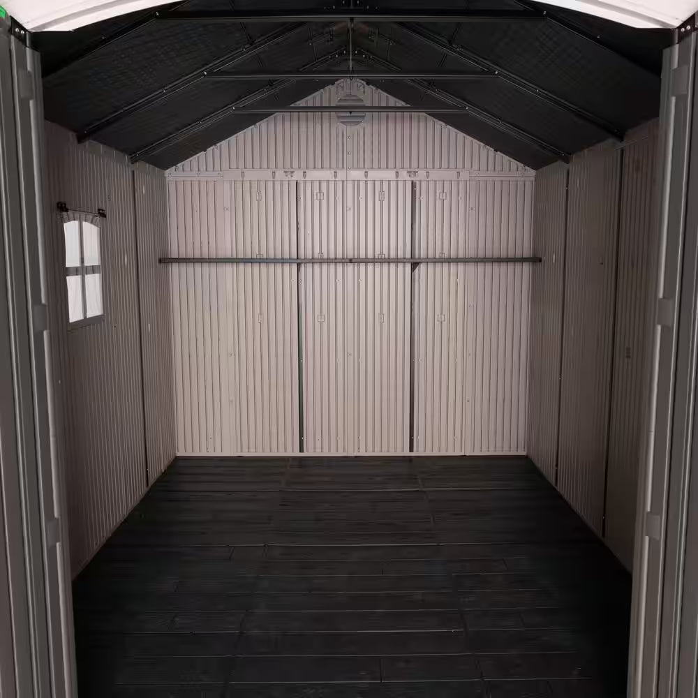 8 Ft. W X 10 Ft. D Resin Outdoor Storage Shed 71.7 Sq. Ft.